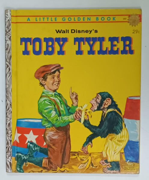 WALT DISNEY 'S TOBY TYLER , story adapted by CARL MEMLING , pictures by SAM McKIM , 1960