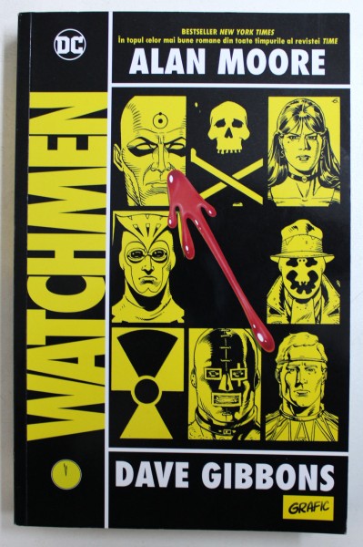 WATCHMEN , text de ALAN MOORE , ilustratii de DAVE GIBBONS , culoare de JOHN HIGGINS , BENZI DESENATE , 2018