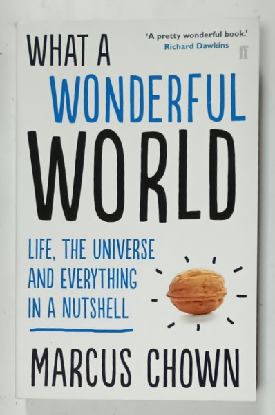 WHAT A WONDERFUL WORLD , LIFE , THE UNIVERSE AND EVERYTHING IN A NUTSHELL by MARCUS CHOWN , 2013