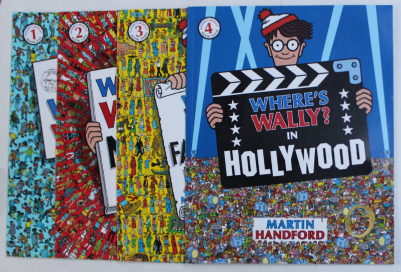 WHERE ' S WALLY ? by MARTIN HANDFORD , VOLUMELE I - IV , 2007