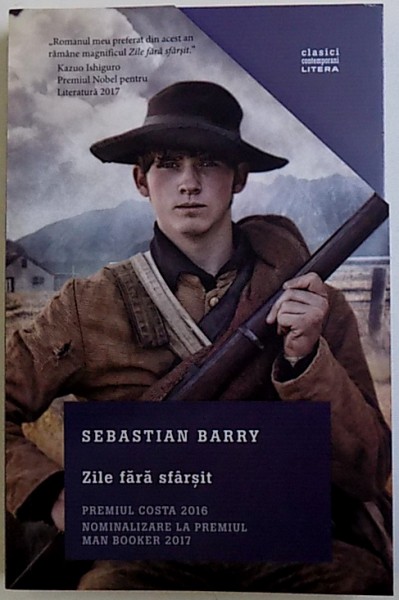 ZILE FARA SFARIST de SEBASTIAN BARRY , 2018