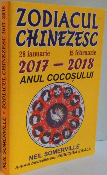 ZODIACUL CHINEZESC , ANUL COCOSULUI , 2016