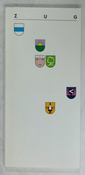 ZUG , SERIA '  23 DE CANTOANE ALE ELVETIEI '  , 1991, TEXT IN LIMBA GERMANA *